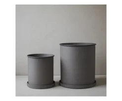 DBKD Plant Pot Kruka Brown 2-pack