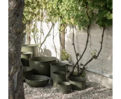 DBKD Plant Pot Utekruka Green Large 2-pack