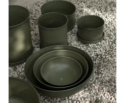 DBKD Plant Pot Utekruka Green Large 2-pack