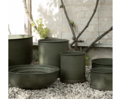 DBKD Plant Pot Utekruka Green Large 2-pack