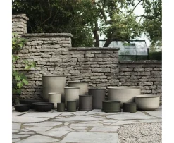 DBKD Plant Pot Utekruka Green Small 2-pack