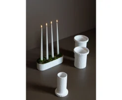 DBKD Stripe Kruka Shiny White Small