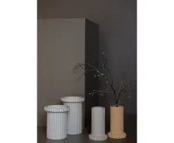 DBKD Stripe Kruka Shiny White Small