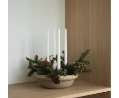DBKD Twine Ljusstake Beige Ø30