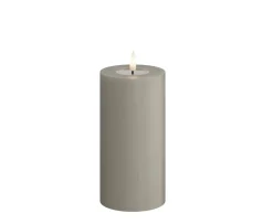 Deluxe Homeart LED Blockljus Sand 15cm
