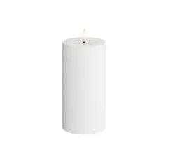 Deluxe Homeart LED Blockljus Utomhus Vit 15cm
