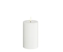 Deluxe Homeart LED Blockljus Vit 12cm