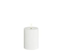 Deluxe Homeart LED Blockljus Vit 10cm