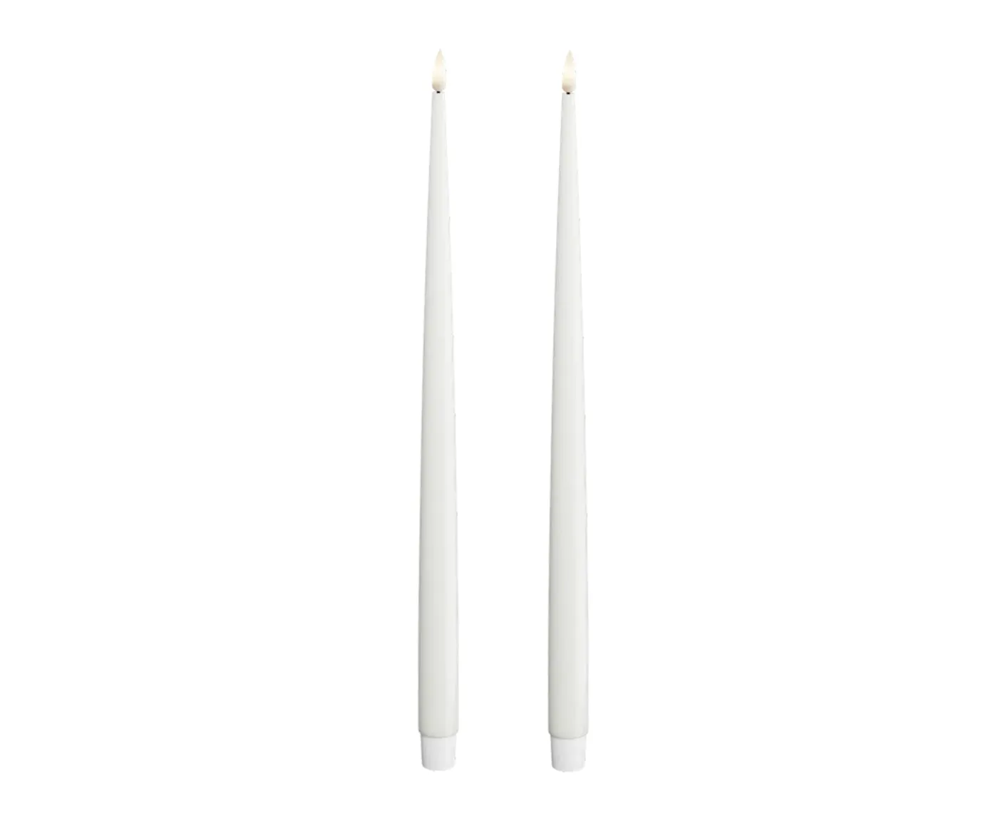 Deluxe Homeart LED Kronljus Shiny Vit 38cm 2-pack