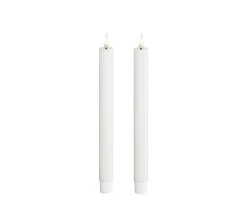 Deluxe Homeart LED Kronljus Vit 24cm 2-pack