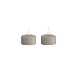 Deluxe Homeart LED Värmeljus Sand Ø4 2-pack