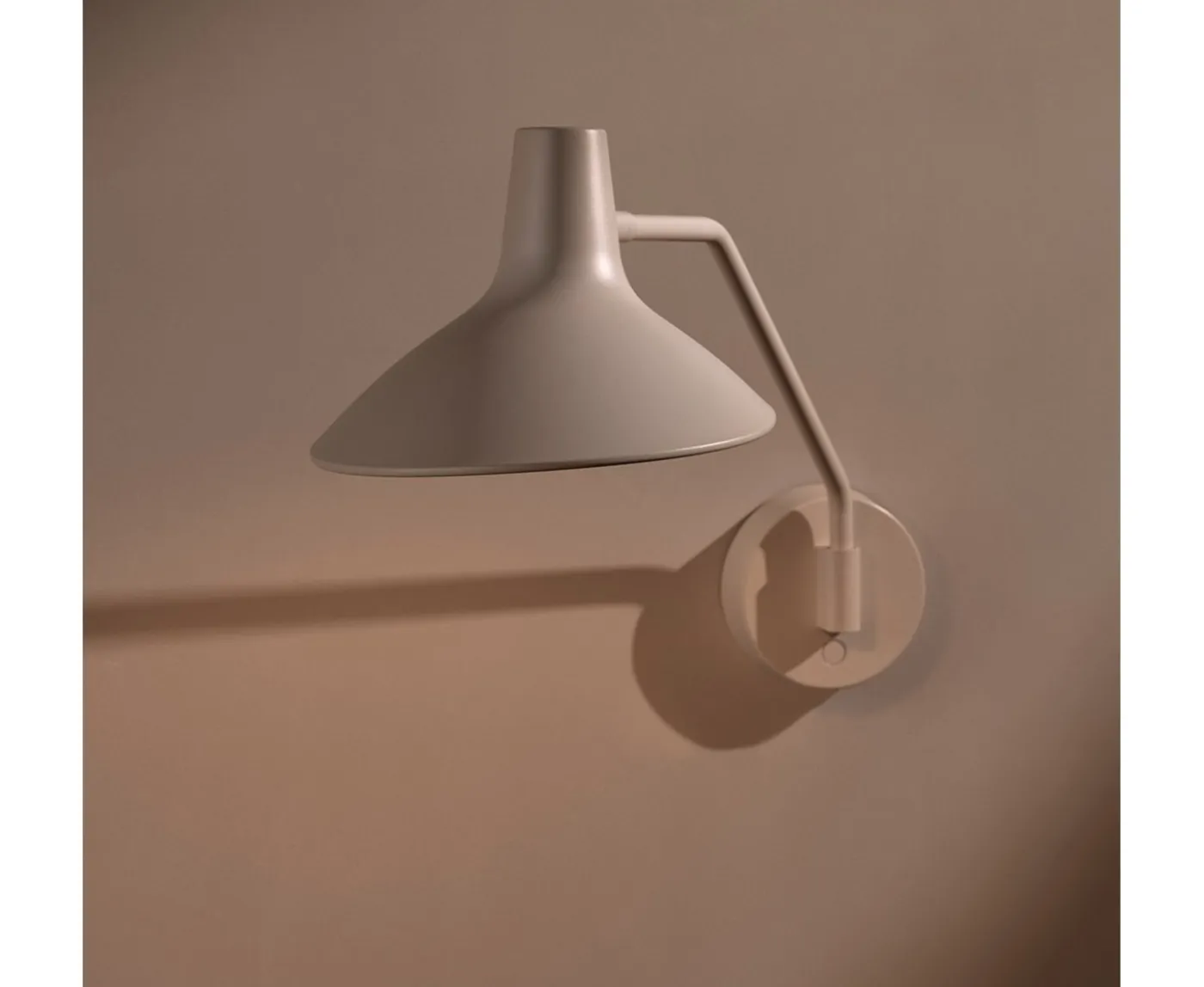 Design For The People Darci Vägglampa Sand 36cm
