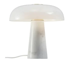 Design For The People Glossy Bordslampa Opalvit