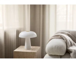 Design For The People Glossy Bordslampa Opalvit