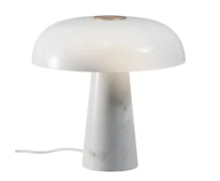 Design For The People Glossy Bordslampa Opalvit