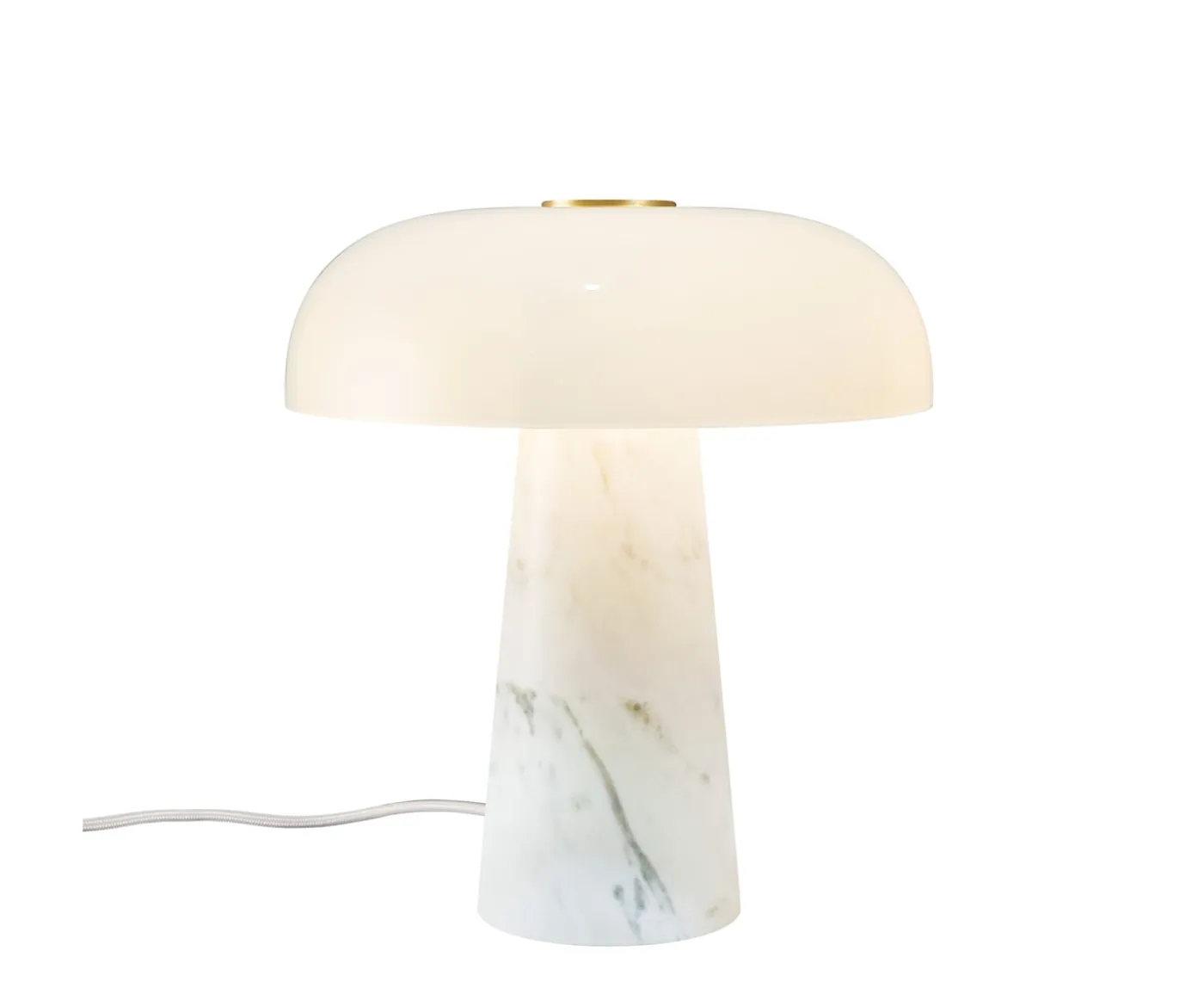 Design For The People Glossy Mini Bordslampa Vit 24cm
