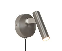 Design For The People Makoto Vägglampa Satin Krom 13cm