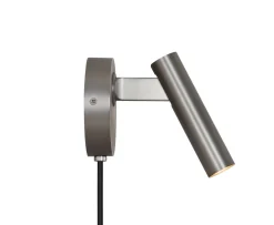Design For The People Makoto Vägglampa Satin Krom 13cm