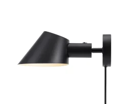 Design For The People Stay Vägglampa Short Svart