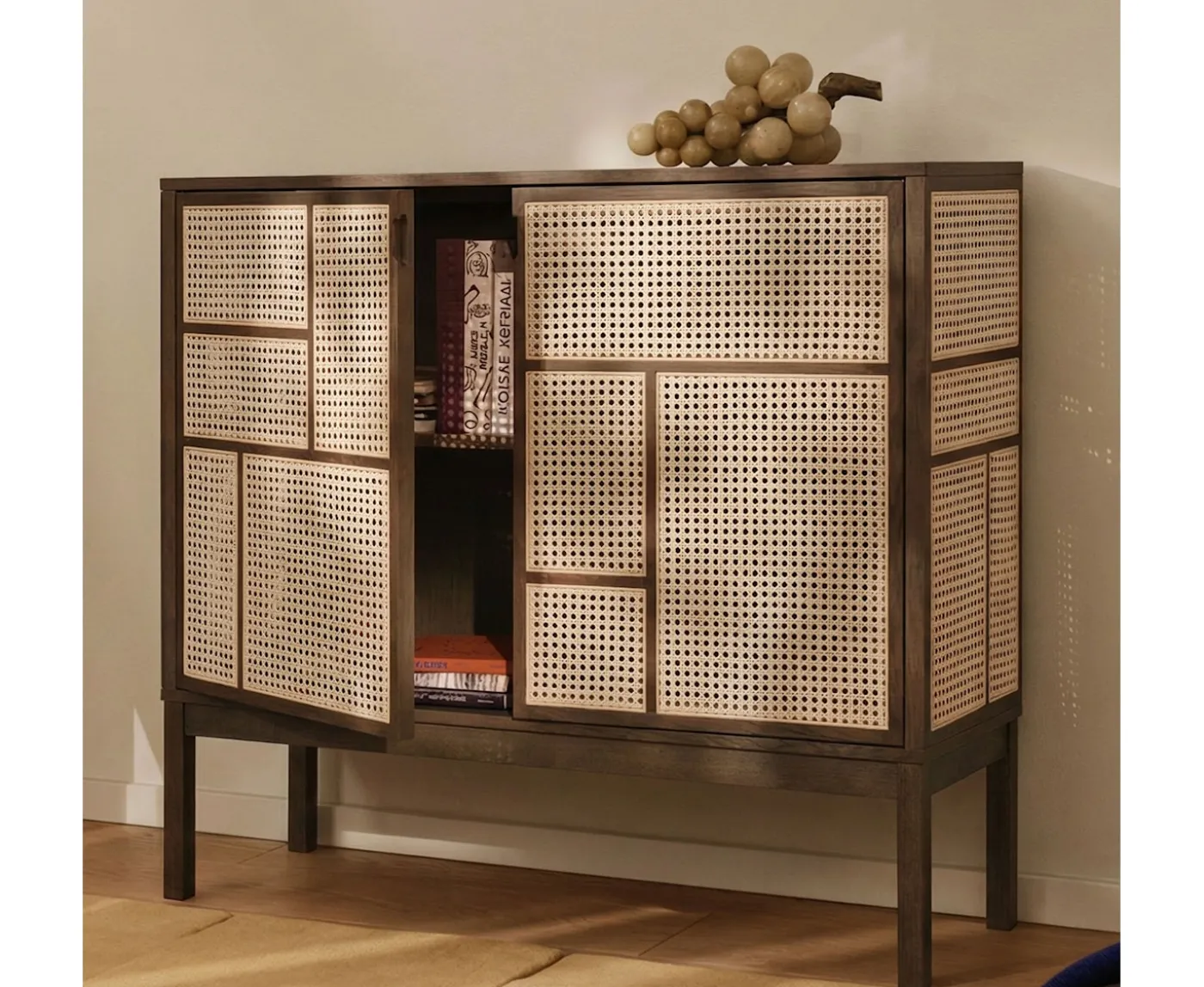 Design House Stockholm Air Sideboard Dark Oak 110x120