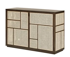 Design House Stockholm Air Sideboard Dark Oak 82x120