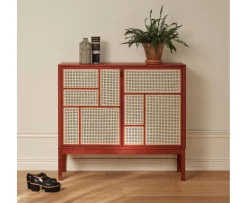 Design House Stockholm Air Sideboard Red 110x120
