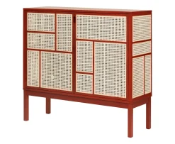 Design House Stockholm Air Sideboard Red 110x120