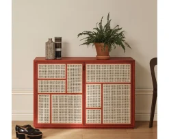 Design House Stockholm Air Sideboard Red 82x120