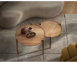 Design House Stockholm Aria Sidobord Oak Low