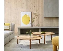 Design House Stockholm Aria Soffbord Oak Low