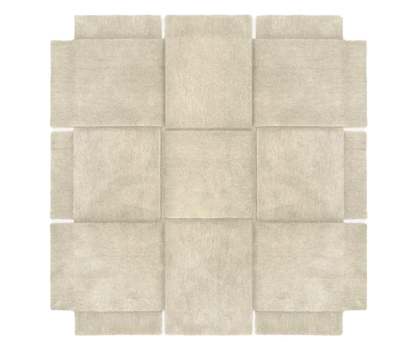 Design House Stockholm Basket Ullmatta Beige 180x180