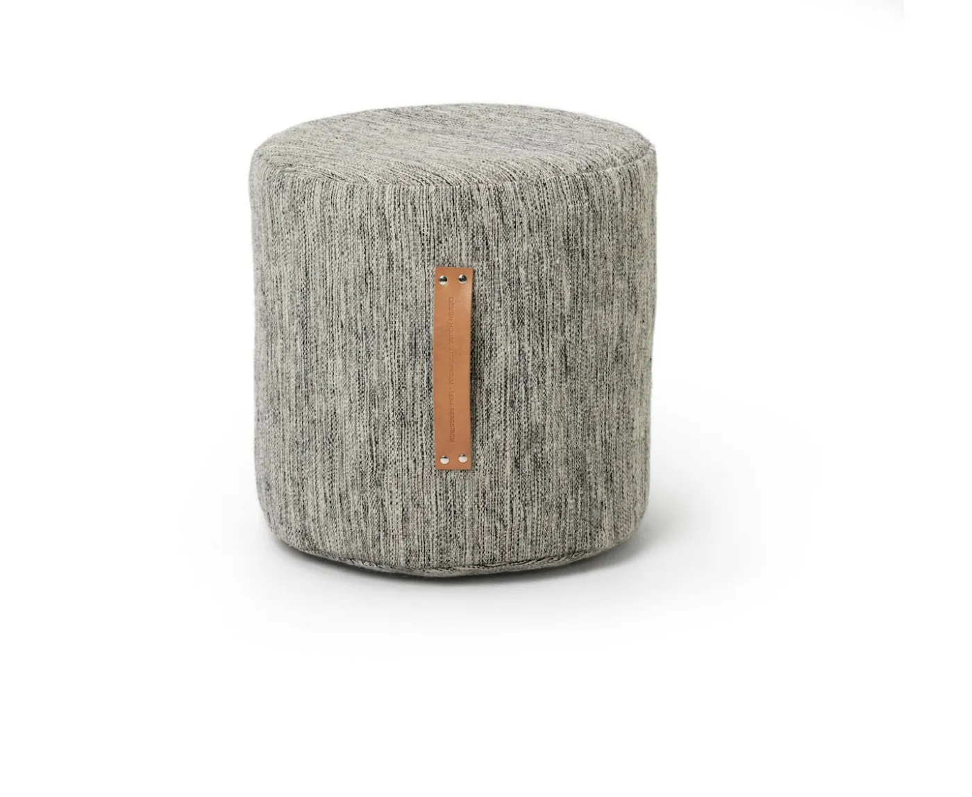 Design House Stockholm Björk Pall Ljusgrå 45x45