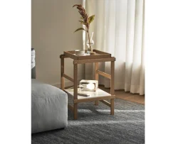 Design House Stockholm Block Bordslampa Clear/White