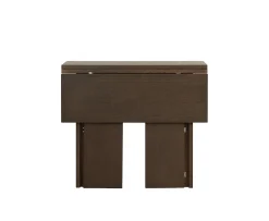 Design House Stockholm Flip Bord Dark Oak 90x90