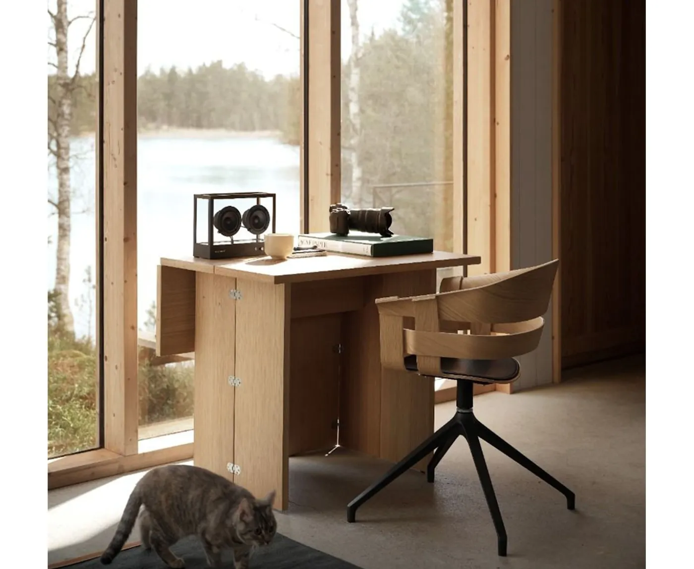 Design House Stockholm Flip Bord Oak 90x90