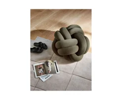 Design House Stockholm Knot Sittpuff XL Forest Green