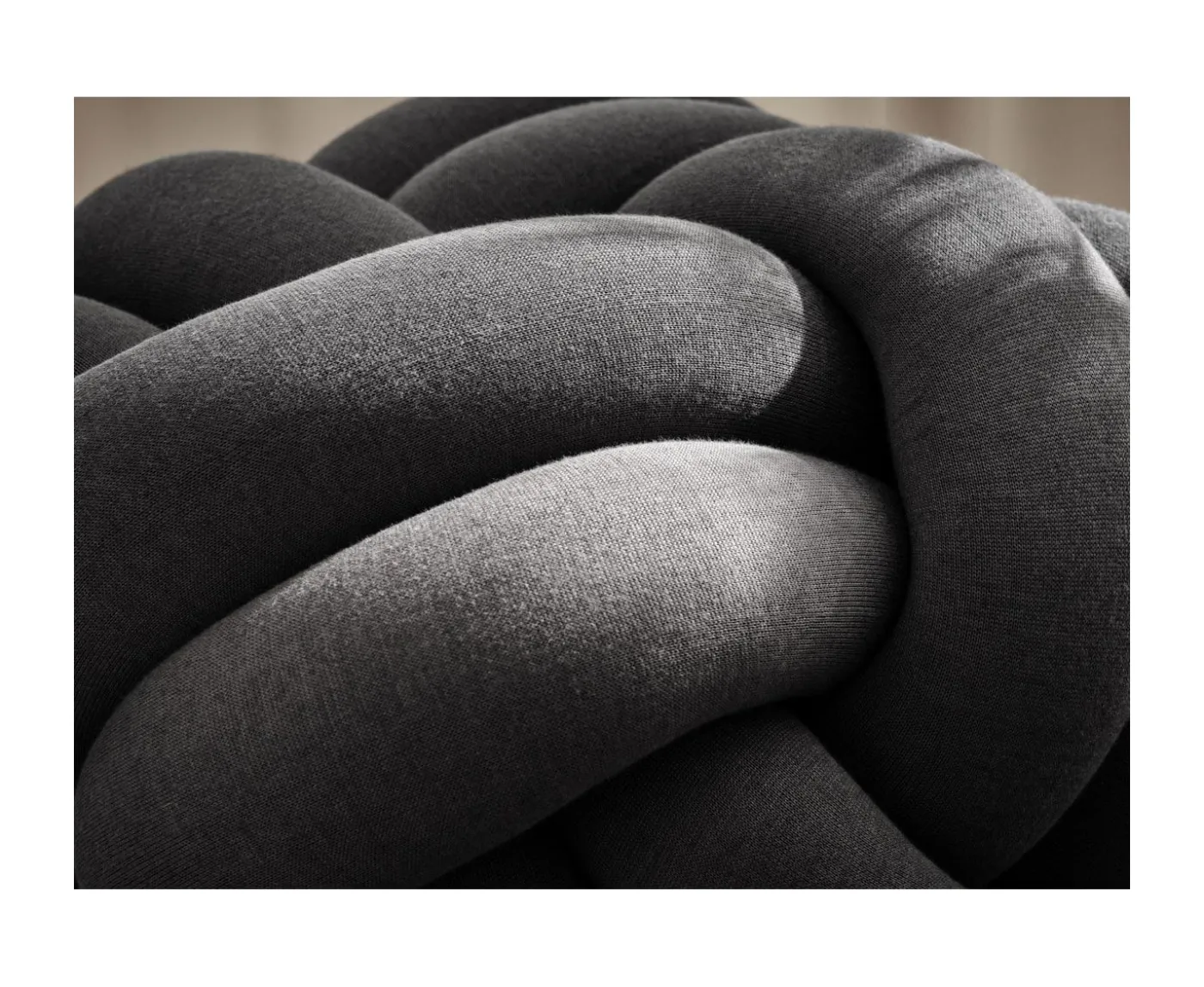 Design House Stockholm Knot Sittpuff XL Grey