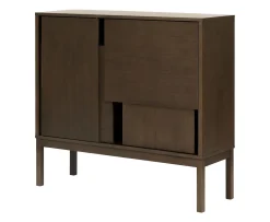 Design House Stockholm Layer Sideboard Dark Oak 110x120