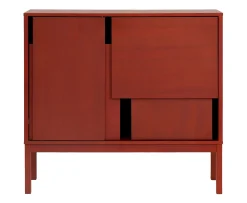 Design House Stockholm Layer Sideboard Red 110x120