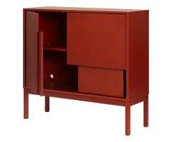 Design House Stockholm Layer Sideboard Red 110x120
