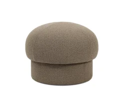 Design House Stockholm Uno Sittpuff Brown Ø65