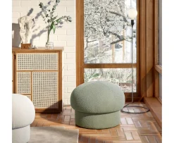 Design House Stockholm Uno Sittpuff Green Ø65