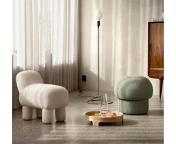 Design House Stockholm Uno Sittpuff Green Ø50