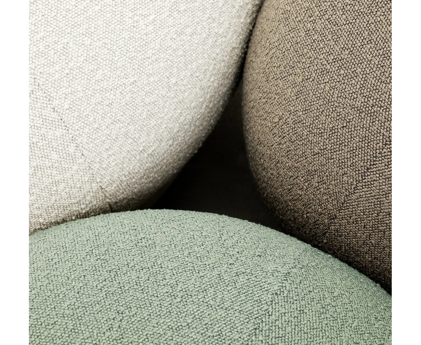 Design House Stockholm Uno Sittpuff Green Ø50