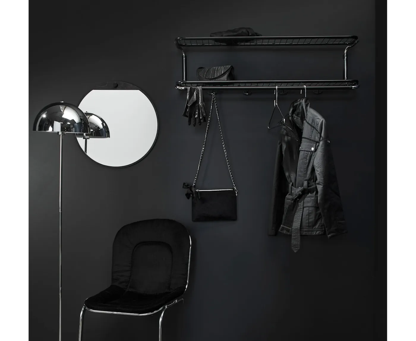 Essem Design Classic Hatthylla Svart 120cm