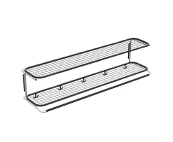 Essem Design Classic Hatthylla Svart/Krom 120cm