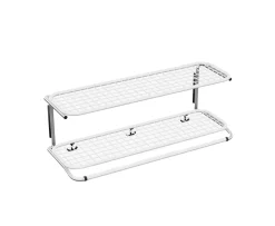 Essem Design Classic Hatthylla Vit/Krom 80cm