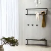 Essem Design Classic Skohylla Dubbel Svart 100cm
