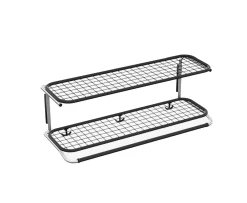 Essem Design Classic Skohylla Dubbel Svart/Krom 80cm