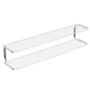 Essem Design Classic Skohylla Dubbel Vit/Krom 120cm